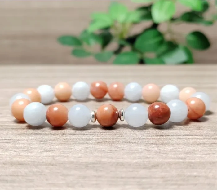 Nyugtató, szorongás csillapító, bátorság, elszántság erősítő karkötő