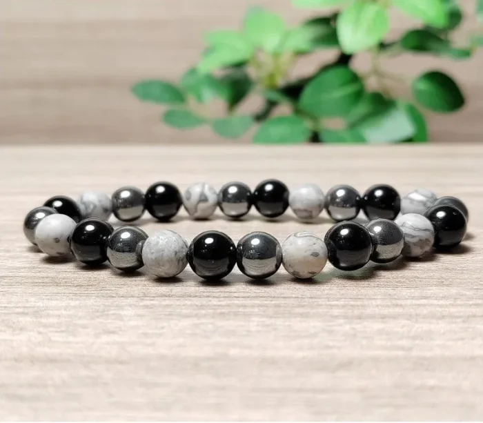 Kitartást növelő, földelő, energetizáló karkötő