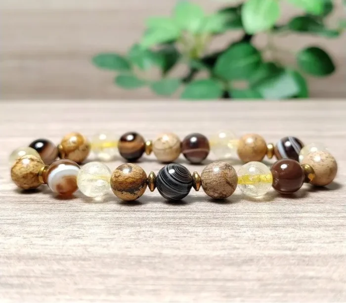 Önbizalom erősítő, stabilitást adó, energetizáló karkötő