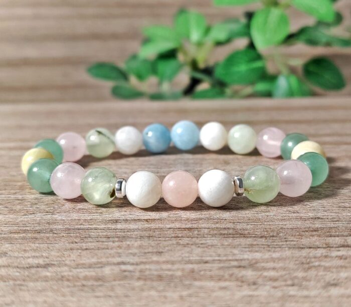 Érzelmi blokkoldást segítő, szeretettel töltekező, belső békét hozó karkötő