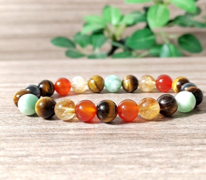 Önbizalmat erősítő, kimerültséget oldó, vitalitást támogató karkötő