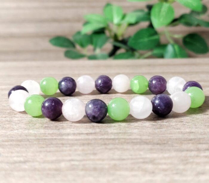 Szeretet erősítő, stressz oldó és pozitív érzelmeket aktiváló karkötő